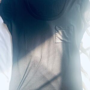 Calvin Klein Black Viscose Snake Print Short Sleeve Tee - Size S